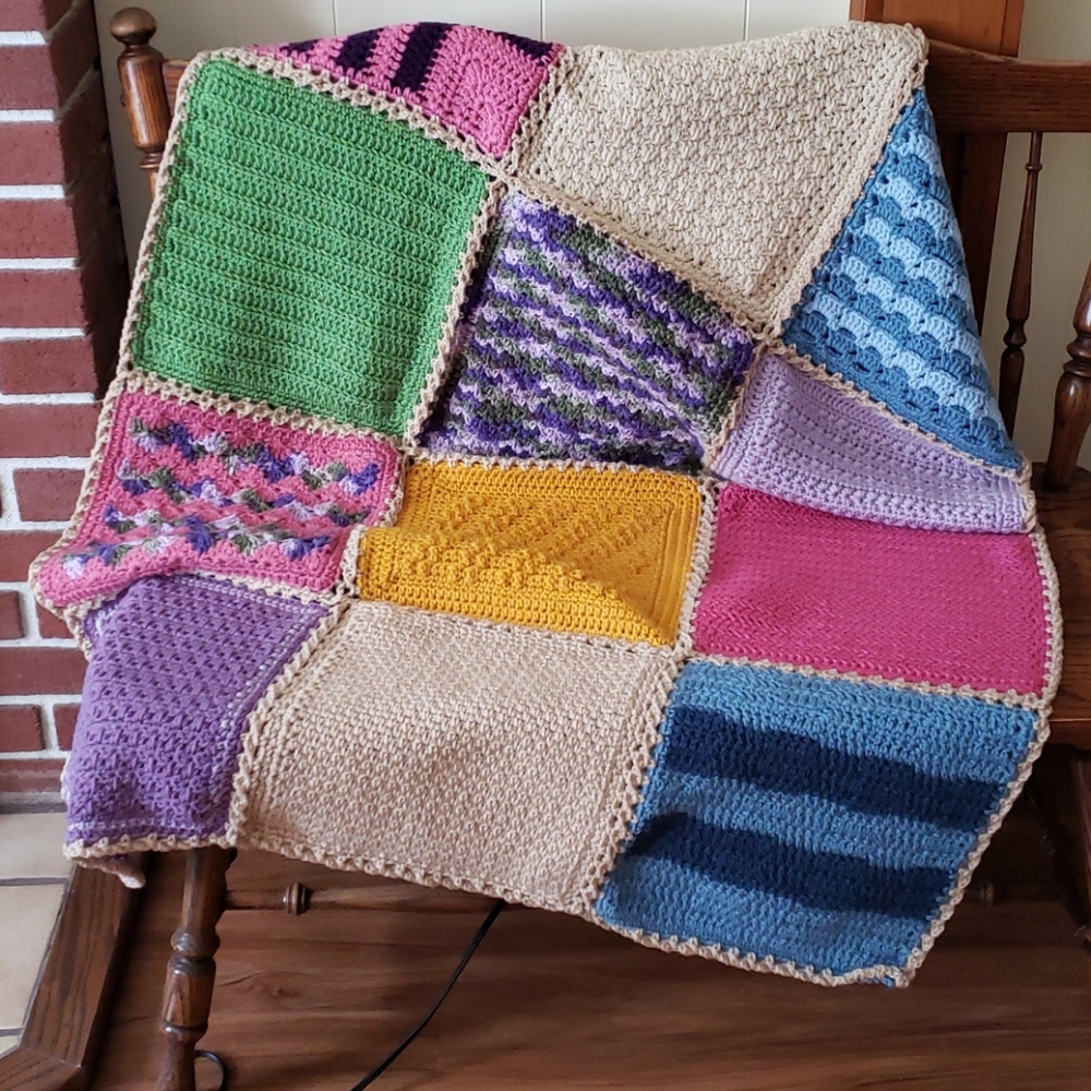 Crochet Sampler Afghan